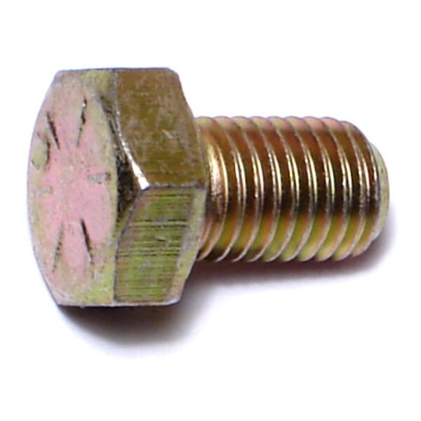 Midwest Fastener Grade 8, 5/16"-24 Hex Head Cap Screw, Zinc Yellow Steel, 1/2 in L, 50 PK 00840 - main